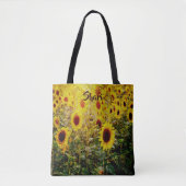 Tote Bag Sunflower Heaven (Devant)
