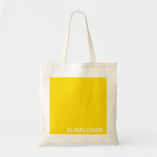 Tote Bag Sunflower jaune Nom de la couleur