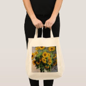 Tote Bag Sunflowers, 1881 par Monet. (Devant (produit))