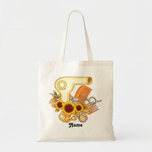 Tote Bag Sunflowers Beautician (Devant)