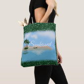 Tote Bag Sunkissé tropical (De près)