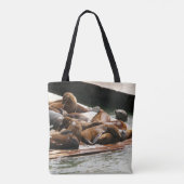 Tote Bag Sunning Lions à San Francisco (Dos)
