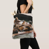 Tote Bag Sunning Lions à San Francisco (De près)