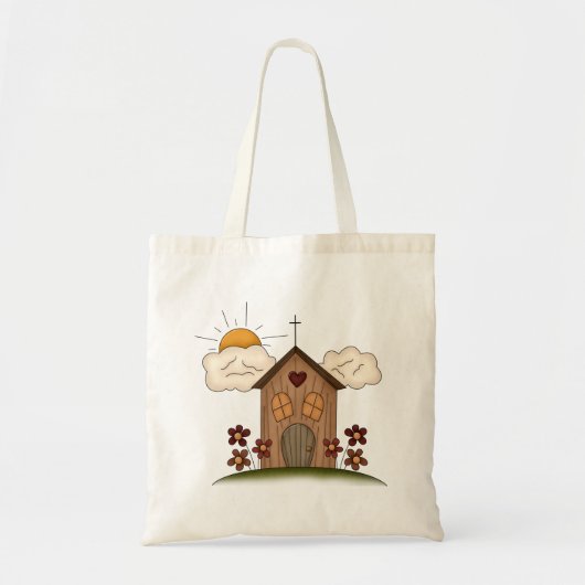 Tote Bag Sunny Church (Devant)