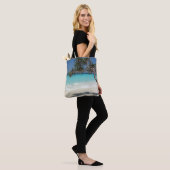 Tote Bag Sunny Tropical Beach Ocean Paradise (Sur le modèle)