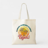 Tote Bag Sunrise-Sunburn-Sunset-Repeat | Vacances d'été (Dos)