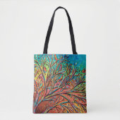 Tote Bag Sunrise Treetop Birds II (Devant)