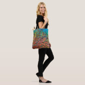 Tote Bag Sunrise Treetop Birds II (Sur le modèle)