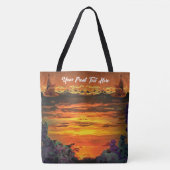 Tote Bag Sunset Plaza Marina 2584 (Devant)
