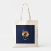 Tote Bag Sunset Rum Skeleton Party Pirate (Dos)
