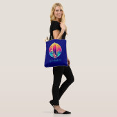 Tote Bag Sunset Surfboard Paradise - (Sur le modèle)