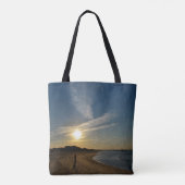 Tote Bag Sunset texturé par Shirley Taylor (Dos)