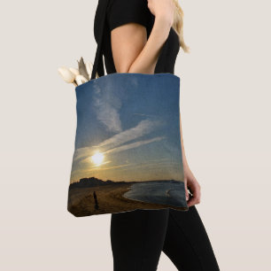 Tote Bag Sunset texturé par Shirley Taylor