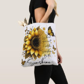 Tote Bag Sunshine Be the Sunshine | (De près)