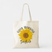 Tote Bag Sunshine Jaune du matin (Dos)