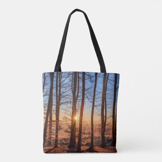 Tote Bag Sunshine Woods captivant durable (Dos)