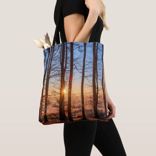 Tote Bag Sunshine Woods captivant durable (De près)