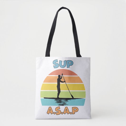 Tote Bag SUP ASAP Stand Up Paddling (Devant)