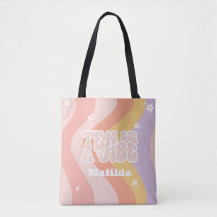 Tote Bag super arc-en-ciel dix est un cool de marguerite ré