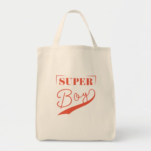 Tote Bag Super Boy (Devant)