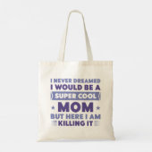 Tote Bag Super Cool Maman (Dos)