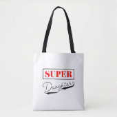 Tote Bag Super Daughter (Devant)