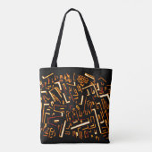 Tote Bag Super d'or noir Cool (Dos)