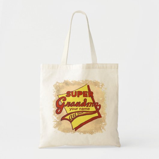 Tote Bag Super grand-mère (Devant)