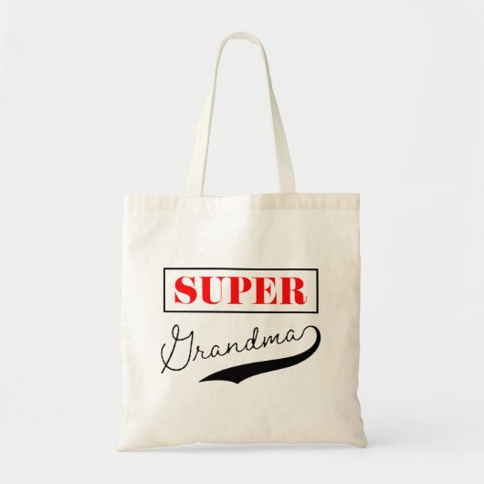 Tote Bag Super grand-mère (Devant)