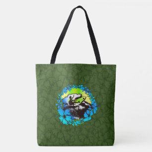 Tote Bag Super Hawaiian Surfer 1960 Retro Beach Bag