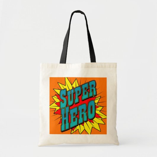 Tote Bag Super héros (Devant)