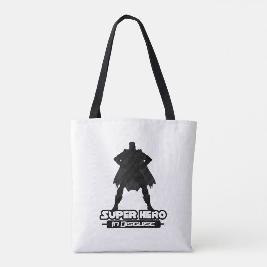 Tote Bag Super Héros déguisé (Dos)