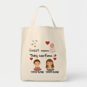 Tote Bag Super maman (Devant)