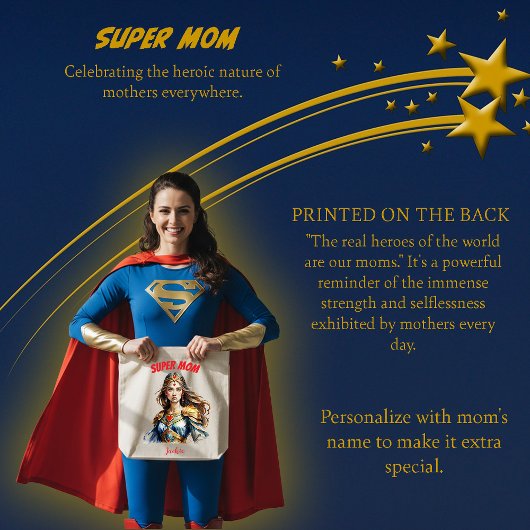 Tote Bag Super Maman