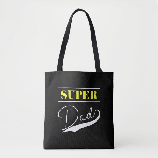 Tote Bag Super papa (Devant)