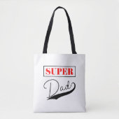 Tote Bag Super papa (Devant)