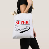 Tote Bag Super parent (De près)