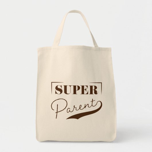 Tote Bag Super parent (Devant)