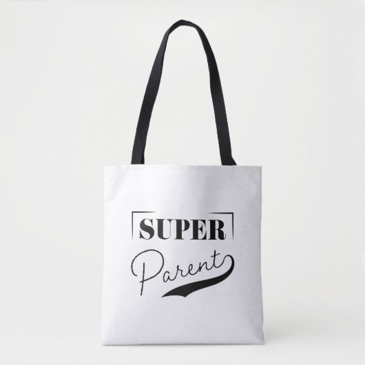 Tote Bag Super parent (Devant)