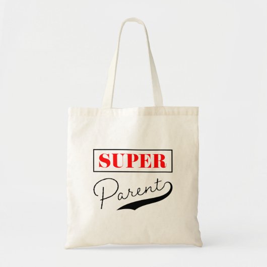 Tote Bag Super parent (Devant)