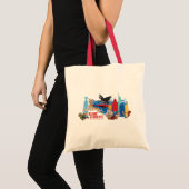 Tote Bag Super-Pets Patrolling Metropolis (Devant (produit))