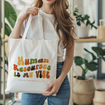 Tote Bag Super Retro Human Resources is My Vibe, HR<br><div class="desc">Super,  les années 1970 rétro 'Human Resources Is My Vibe' fourre-tout pour les professionnels des RH.</div>