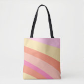 Tote Bag Super Retro Stripes Seventies (Devant)