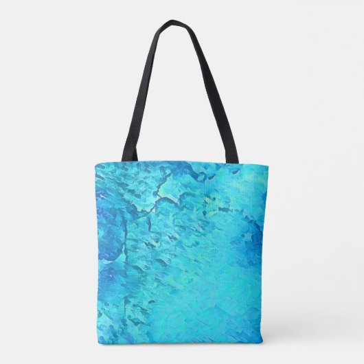 Tote Bag Superbe aquarelle Tropical Ocean Theme Design (Dos)