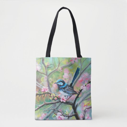 Tote Bag Superbe Fairy Wren - (Devant)
