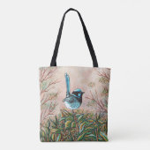 Tote Bag Superbe Fourre-tout Fairy Wren (Dos)