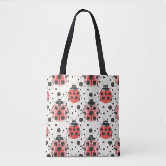 Tote Bag Superbe Ladybug Party