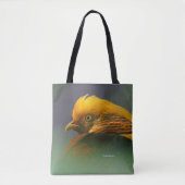Tote Bag Superbe profil Vigné d'un faisan d'or (Devant)