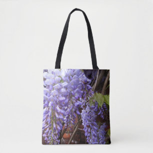 Tote Bag Superbe Wisteria pourpre