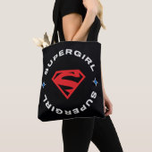 Tote Bag Supergirl Age of Heroes Circle S-Shield (De près)